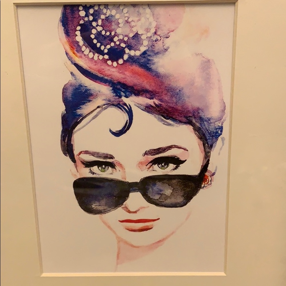 Water Color of Audrey Hepburn - Picture 4 of 5